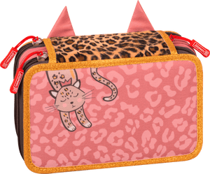 Federmäppchen | Sweet Wild Cat | 19,5 x 13,5 x 7 cm