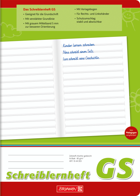 Schreiblernhefte | A4 | hoch & quer