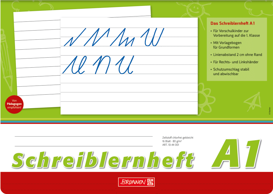 Schreiblernhefte | A4 | hoch & quer
