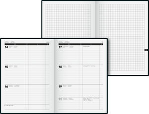 Wochenkalender | Buchkalender | A5 | 2023 | Blattgröße 14,8 x 20,8 cm
