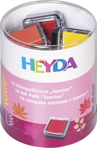 Stempelkissen-Set Mini "Sunrise" 3 x 3 cm