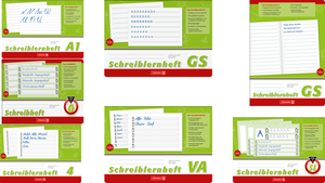 Schreiblernhefte | A4 | hoch & quer